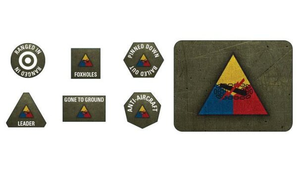 Armored Divisions Tokens and Objectives
