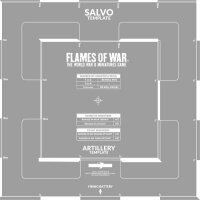 Flames of War: Salvo Template