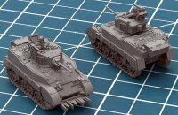 12mm M5A1 Stuart Light Tank