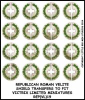 Republican Roman Velite Shield Designs 19