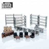 28mm Shopping Mall: Coffee Store Collection