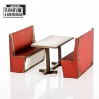28mm Diner: Table and Booth Seats