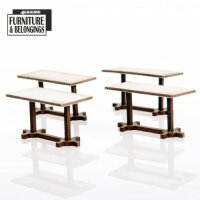 28mm Diner: Booth Tables