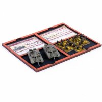 Flames of War / Team Yankee Command Terminal Topper (Red)