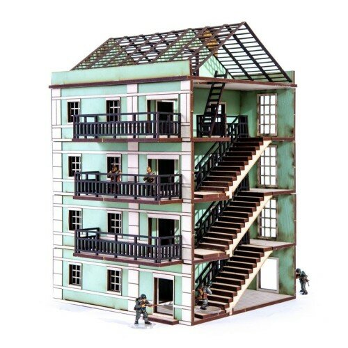 28mm Pavlov`s House Middle Block