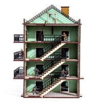 28mm Pavlov`s House Middle Block