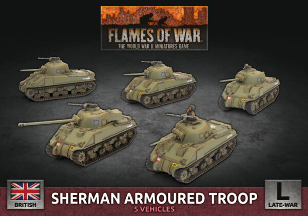 Sherman Armoured Troop (LW)