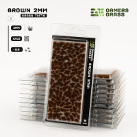 Gamer`s Grass: Brown 2mm Tufts