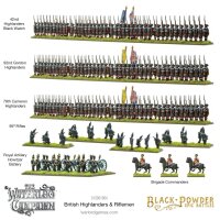 Black Powder Epic Battles: Waterloo - British Highlanders & Riflemen