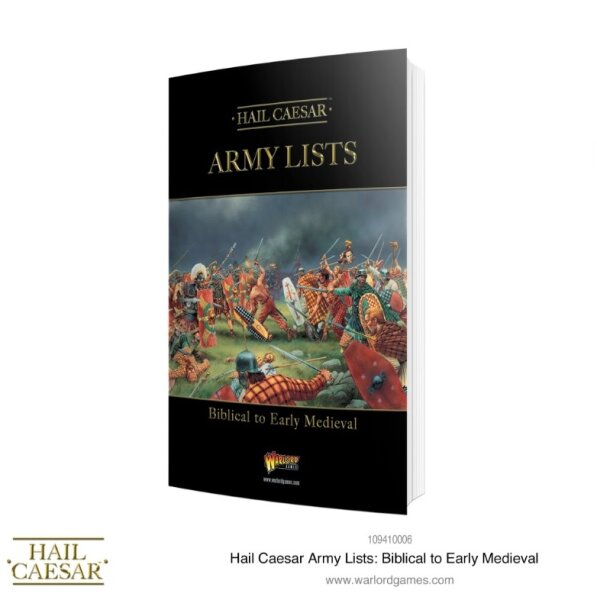 Hail Caesar: Army Lists - Biblical to Early Medieval