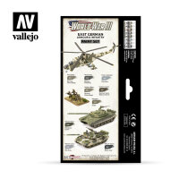 Vallejo: World War III Paint Set - WWIII East German Armour & Infantry