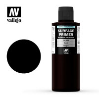 Vallejo: Surface Primer - Black (200ml)