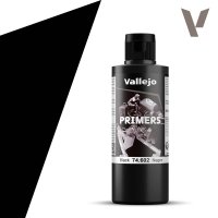 Vallejo: Surface Primer - Black (200ml)