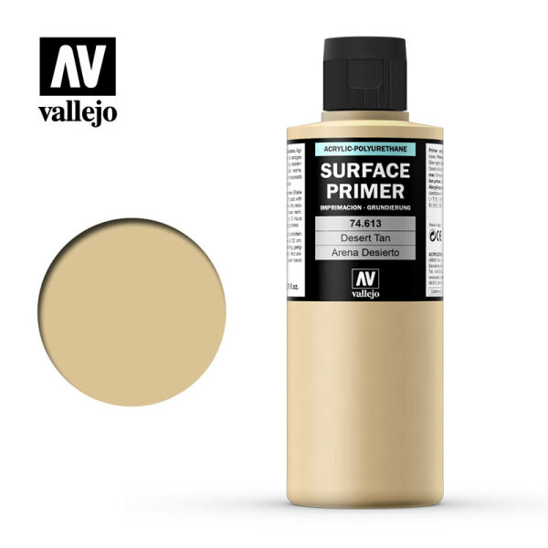 Vallejo: Surface Primer - Desert Tan (200ml)