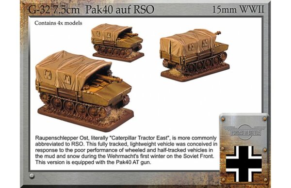 7.5cm Pak40 auf RSO (x4)