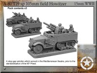 T19 SP 105mm Field Howitzer (x3)