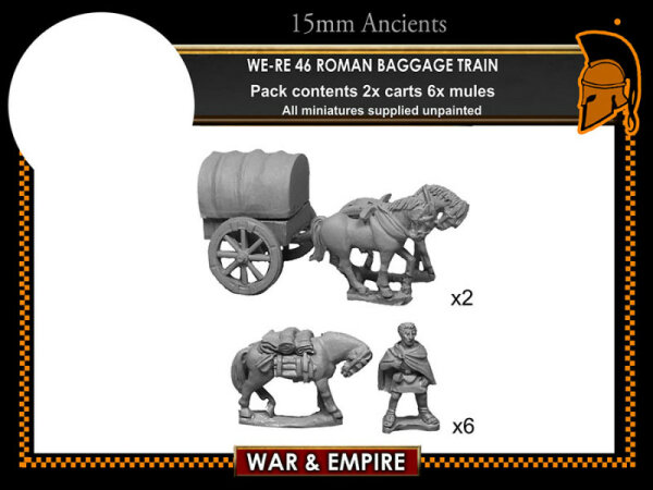 Early Imperial Roman: 1st & 2nd Century - Roman Baggage Train
