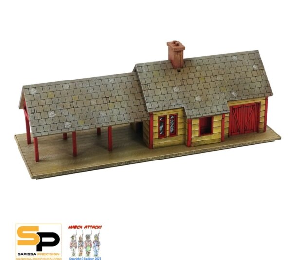 15mm Railroad Station