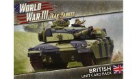 World War III: Team Yankee - British Unit Cards