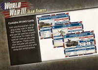 World War III: Team Yankee - British Unit Cards