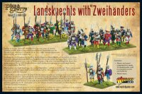 Landsknechts with Zweihänders: Italian Wars 1494-1559