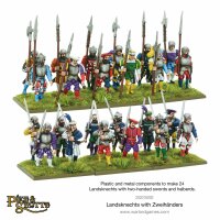 Landsknechts with Zweihänders: Italian Wars 1494-1559