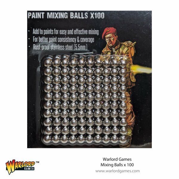 Warlord: Paint Mixing Balls (x100)