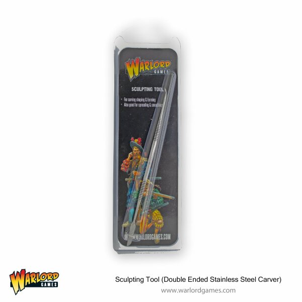 Warlord: Sculpting Tool (Double Ended Stainless Steel Carver)