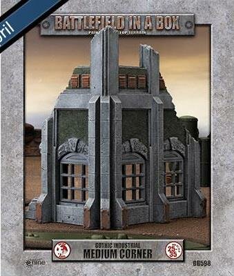 Battlefield in a Box: Gothic Industrial - Medium Corner