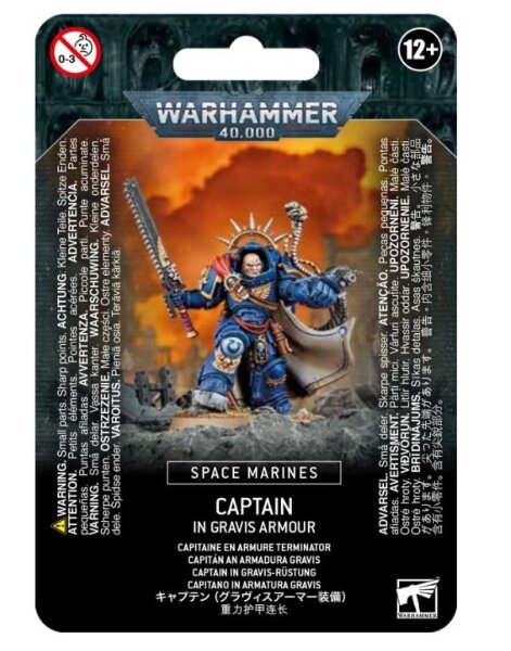 Space Marines: Captain in Gravis Armour