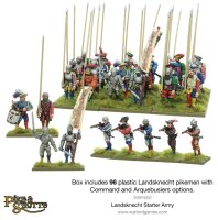 Pike & Shotte: Landsknecht Starter Army - Italian Wars 1494-1559