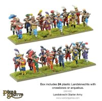 Pike & Shotte: Landsknecht Starter Army - Italian Wars 1494-1559