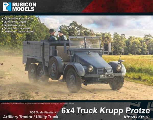 Krupp Protze Kfz 69/70 6x4 Truck