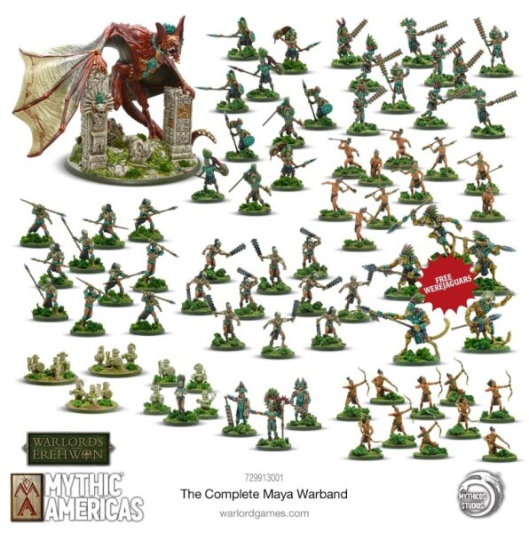 Warlords of Erewhon: Mythic Americas - The Complete Maya Warband