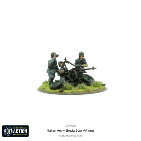 Italian Army Breda 2cm AA Gun