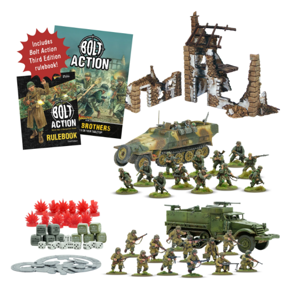 Bolt Action Starter Set - Band of Brothers (Third Edition)(English)