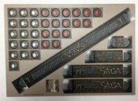 Saga: Cardboard Measuring Sticks + Tokens