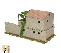 Mediterranean Village Two Storey House (28mm)