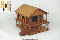 Woven Palm-Style Village House (28mm)