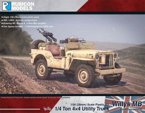 Willys MB 1/4 ton 4x4 Truck (Commonwealth)