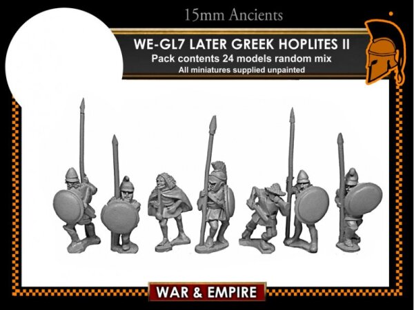Later Hoplite Greek: Later Greek, Assorted Later Hoplites