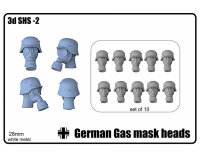 Secrets of the Third Reich: 3D German Gasmasks Head Set