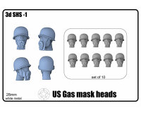 Secrets of the Third Reich: 3D US Gasmasks Head Set