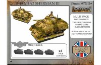 M4A2 Sherman III (Desert) (x4)