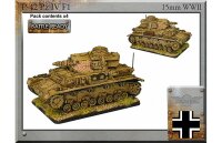Pz IVF1 Support Tank (x4)