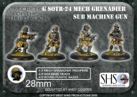 German Mech Grenadier SMG (x4)