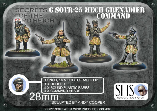 German Mech Grenadier Command (x4)