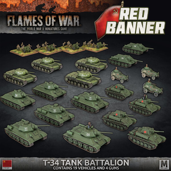 Red Banner: T-34 Tank Battalion (MW)