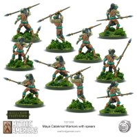Warlords of Erewhon: Mythic Americas - Maya: Calakmal Warriors With Spears