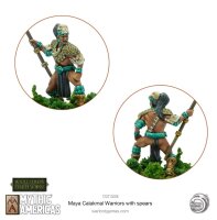 Warlords of Erewhon: Mythic Americas - Maya: Calakmal Warriors With Spears